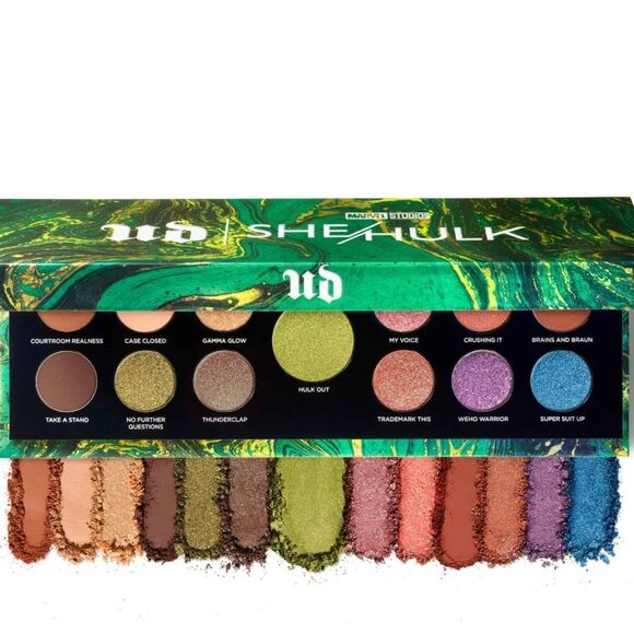 Urban Decay X Marvel She Hulk Eyeshadow Palette - Picture 3 of 13
